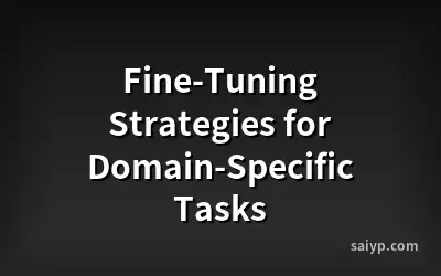 Fine-Tuning Strategies for Domain-Specific Tasks
